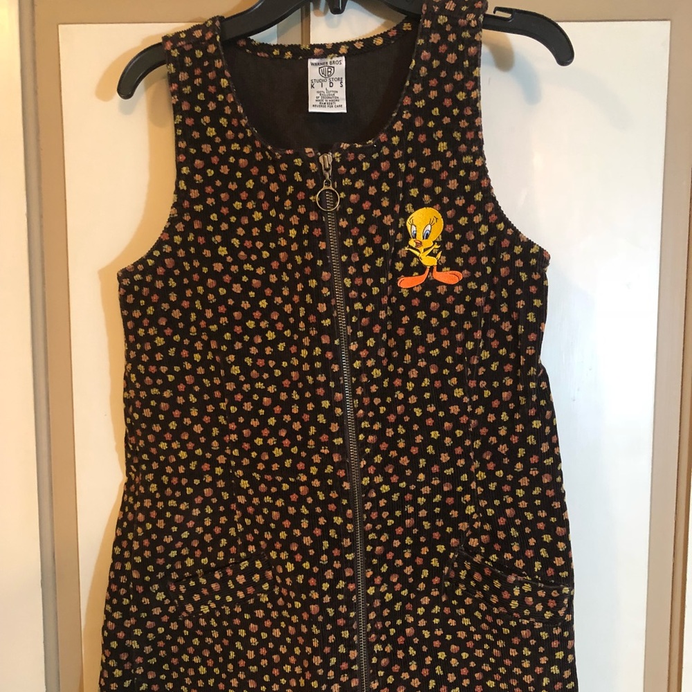 Tweety Bird corduroy jumper, size Large